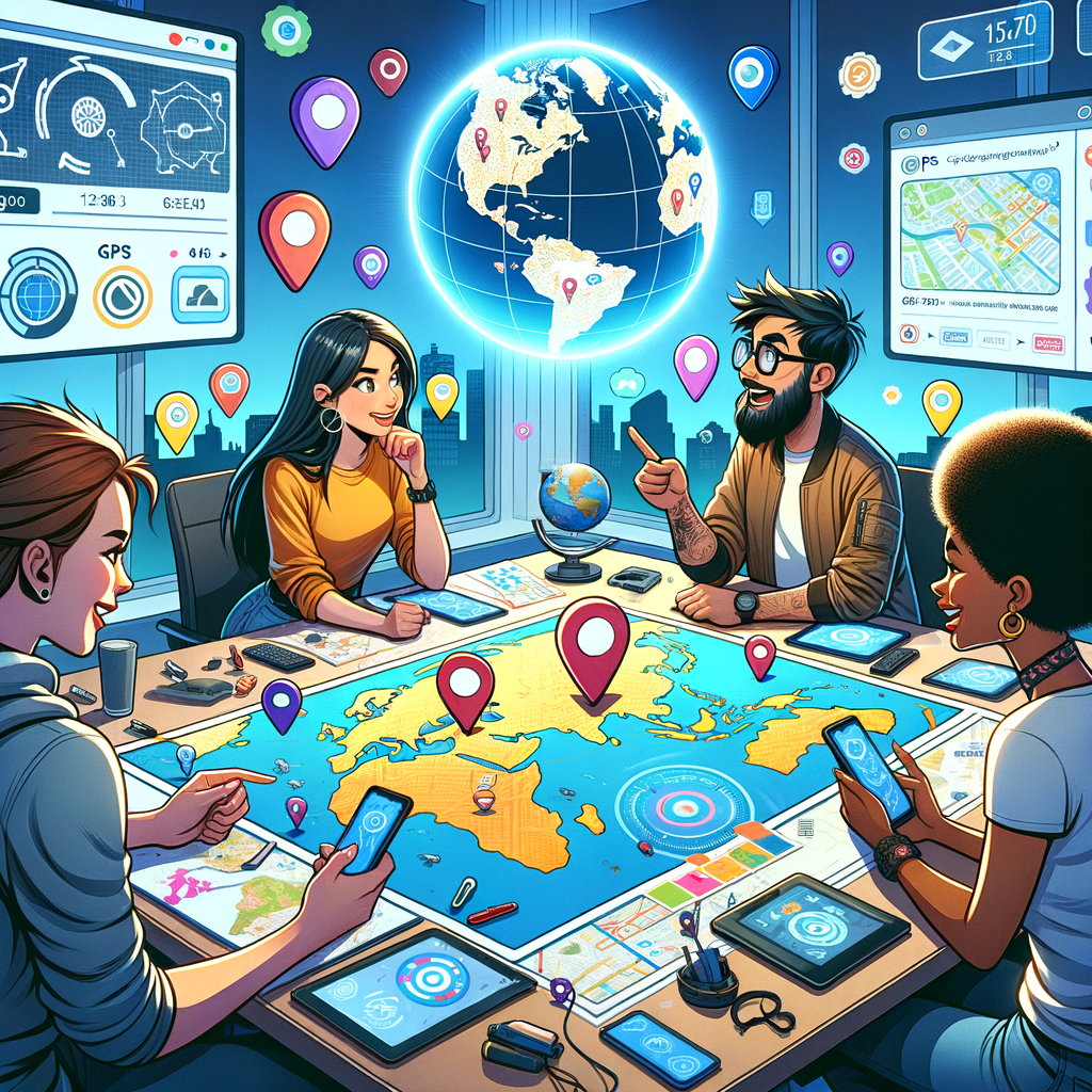 Creation of geolocation games with GPS from  Zirconixleap 